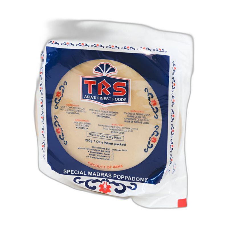 Papads Madras Plain 200Gr