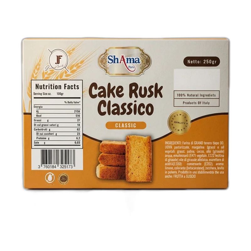 B.F Cake Rusk 750Gr